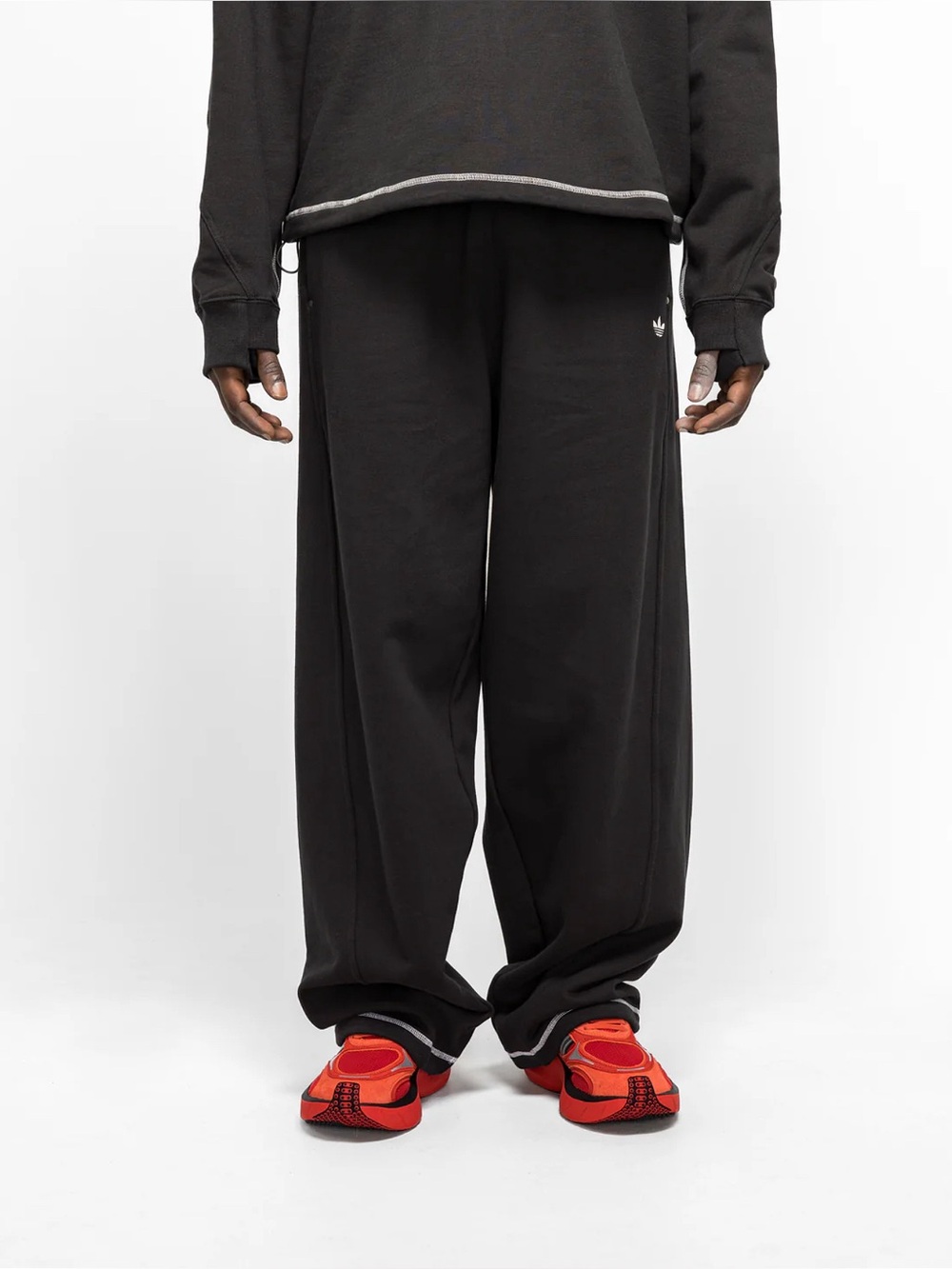 Adidas santa monica wide leg sweatpants